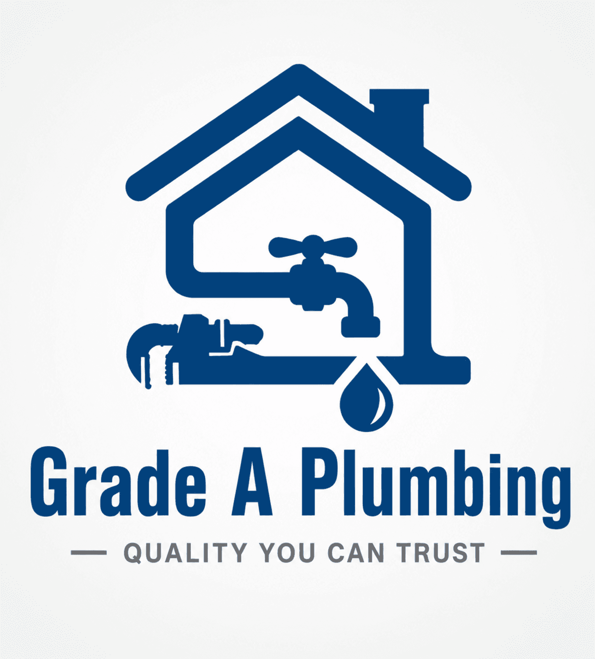 Grade A Plumbing logo